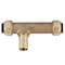 Apollo 1/2 in. Brass Push-To-Connect x Push-To-Connect x Copper Tube Size Adapter Slip Tee FSBT12SLCTS - alternate 4